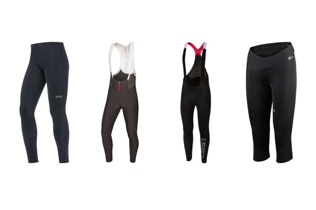 Cycling leggings and bib tights Cycling leggings and bib tights