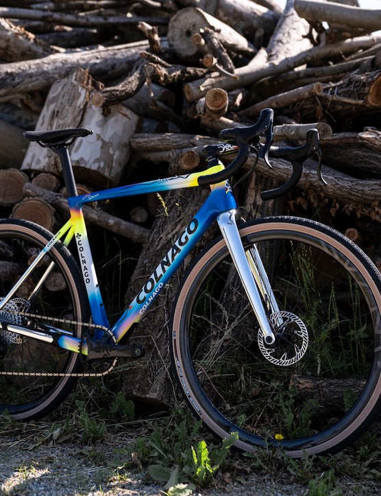 Nathan Haas's Colnago G3-X gravel bike for Unbound 2022 Nathan Haas's Colnago G3-X gravel bike for Unbound 2022