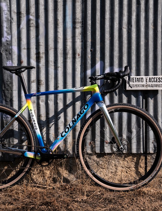 Nathan Haas's Colnago G3-X gravel bike for Unbound 2022 Nathan Haas's Colnago G3-X gravel bike for Unbound 2022