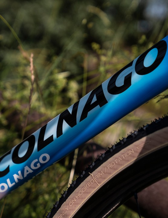 Nathan Haas's Colnago G3-X gravel bike for Unbound 2022 Nathan Haas's Colnago G3-X gravel bike for Unbound 2022