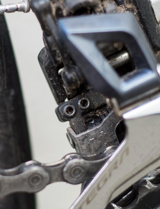 Hex heads are now used in lieu of crosshead screws